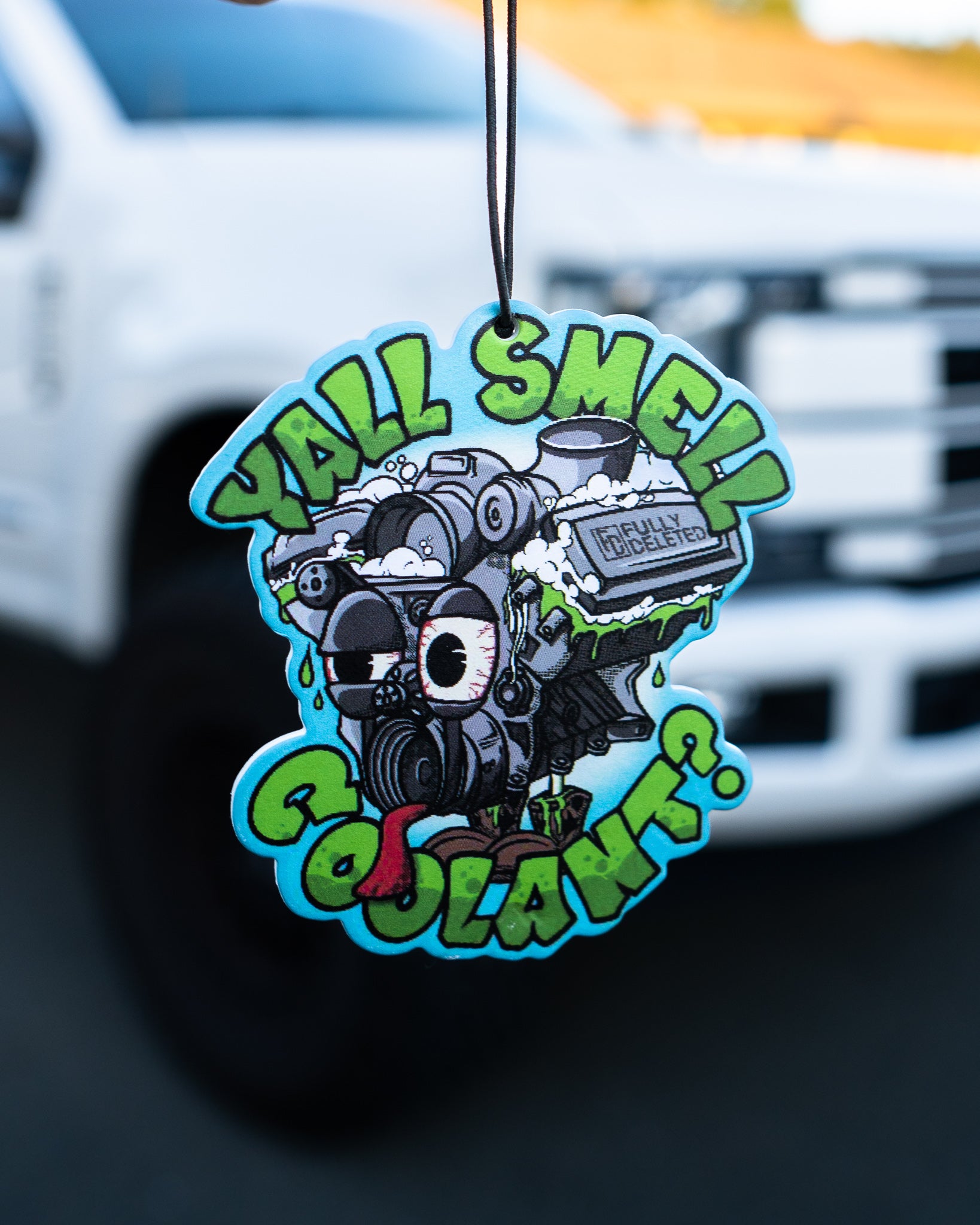 BURNT COOLANT : AIR FRESHENER
