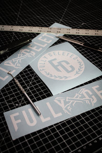 SAWS DECAL : MULTIPLE SIZES/COLORS