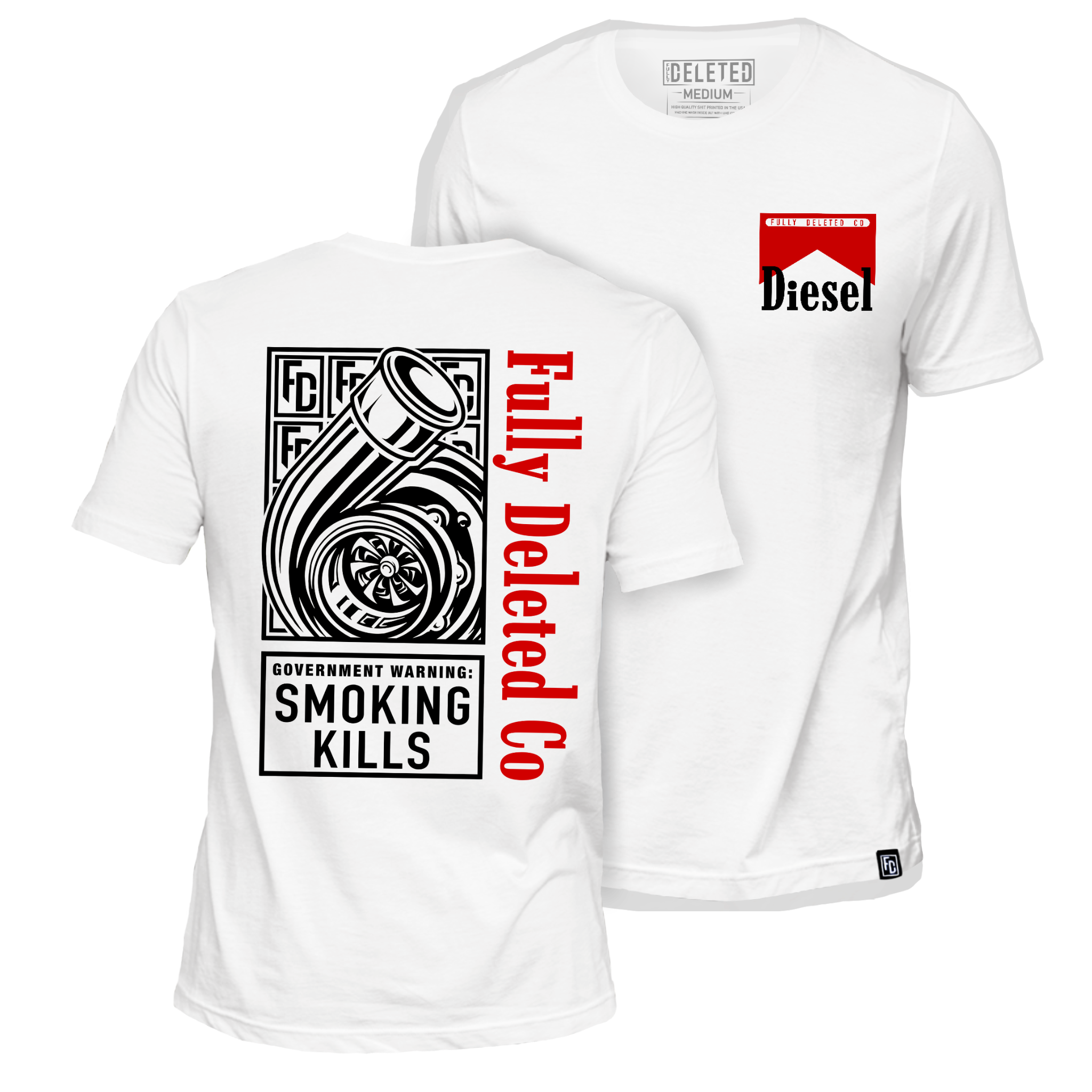 UNFILTERED : PREMIUM T-SHIRT : WHITE