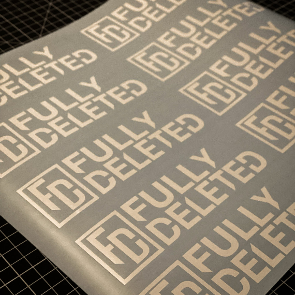 BOX LOGO : DECAL : MULTIPLE COLORS/SIZES